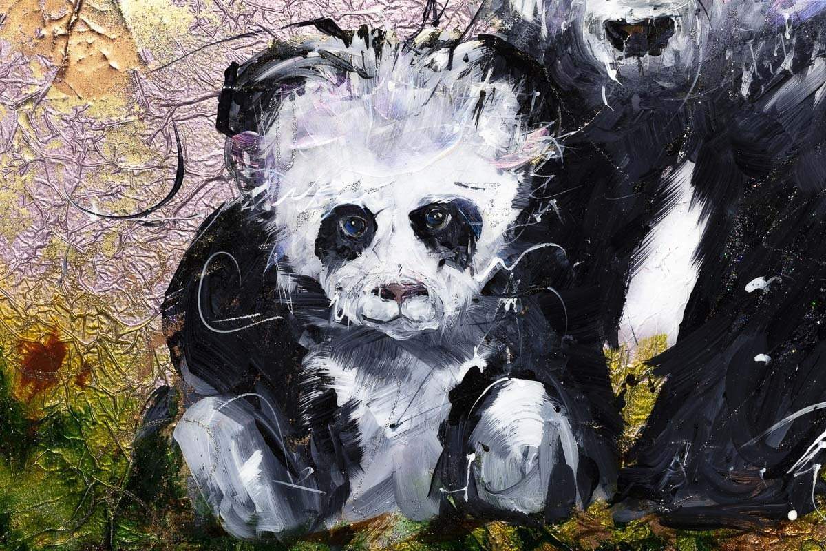 Mini Me - Original - SOLD by artist Rozanne Bell - Wyecliffe Galleries