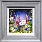 Mini Meadow I - Original - SOLD by artist Rozanne Bell - Wyecliffe Galleries