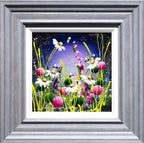 Mini Meadow II - Original - SOLD by artist Rozanne Bell - Wyecliffe Galleries
