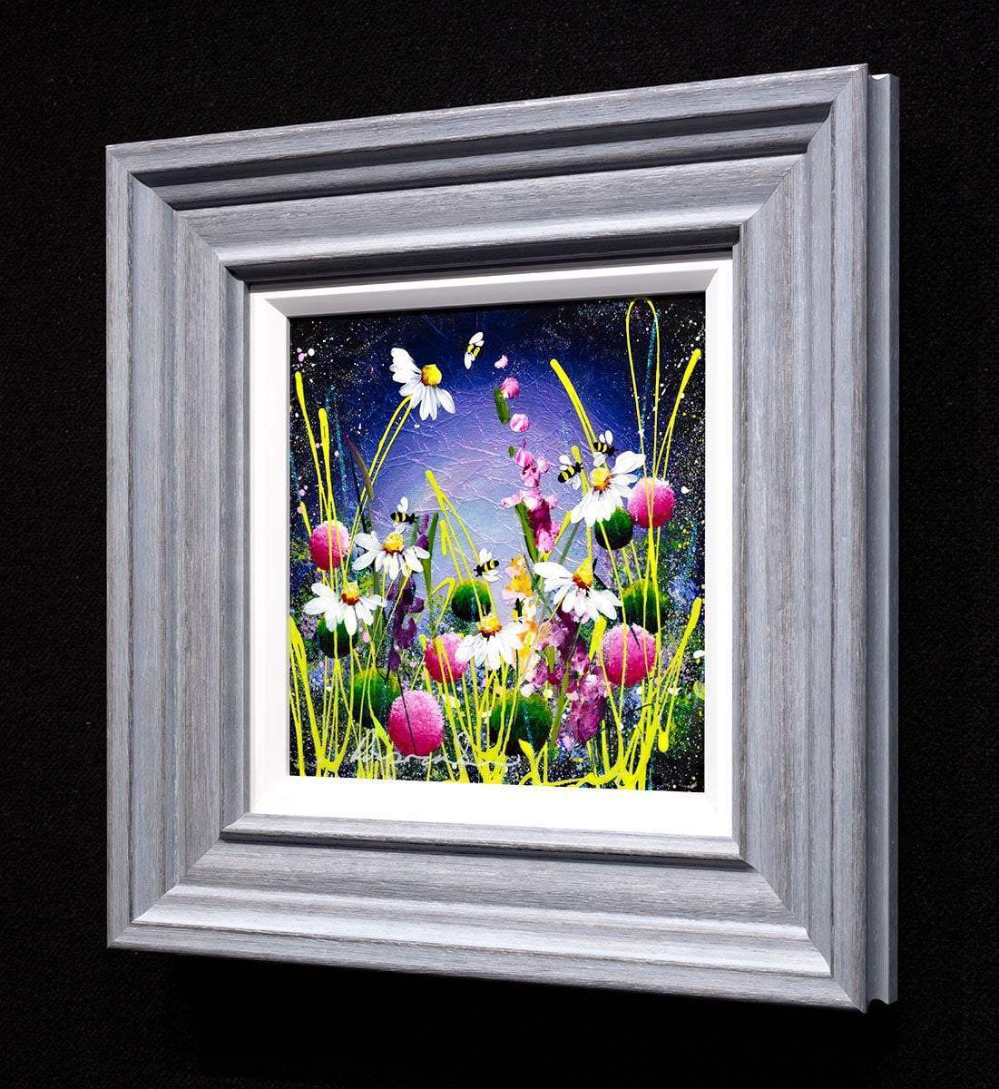 Mini Meadow II - Original - SOLD by artist Rozanne Bell - Wyecliffe Galleries