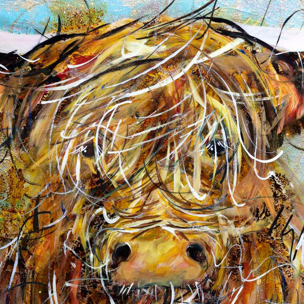 Molly - Original - SOLD by artist Rozanne Bell - Wyecliffe Galleries