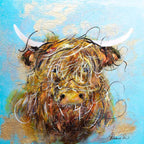 Molly - Original - SOLD by artist Rozanne Bell - Wyecliffe Galleries