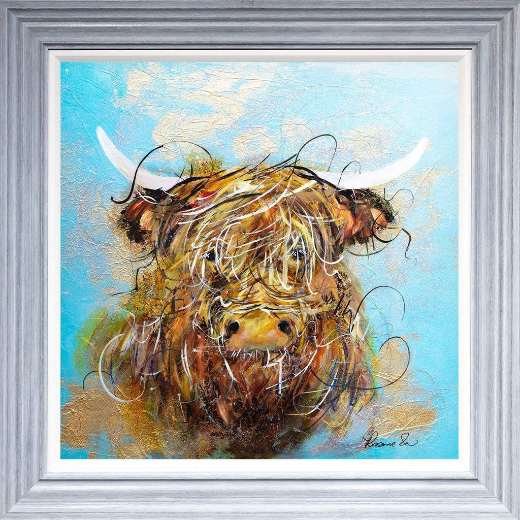 Molly - Original - SOLD by artist Rozanne Bell - Wyecliffe Galleries