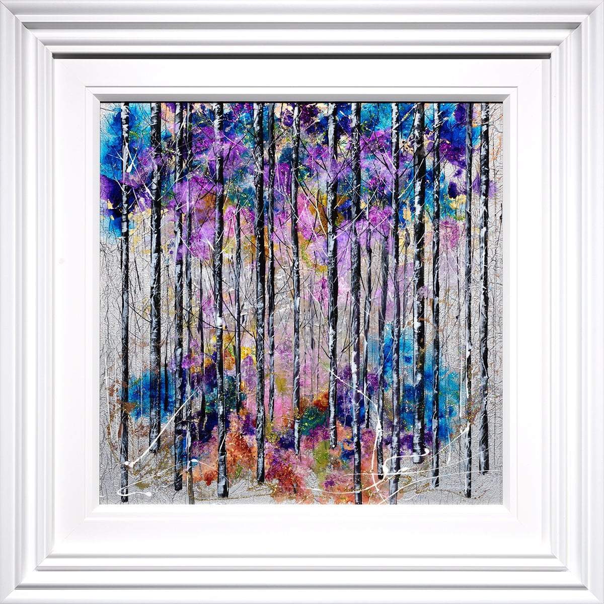 Moments of Bliss - Original Rozanne Bell Framed