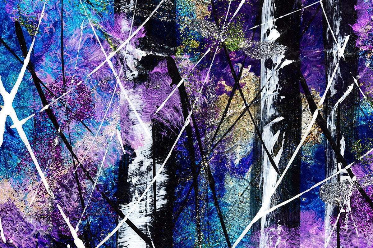 Moments of Bliss - Original - SOLD by artist Rozanne Bell - Wyecliffe Galleries