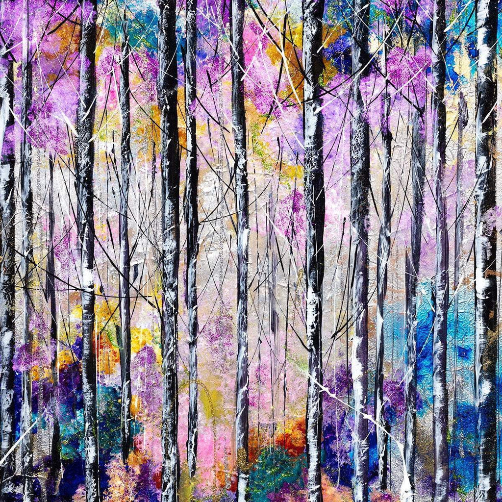 Moments of Bliss - Original - SOLD by artist Rozanne Bell - Wyecliffe Galleries