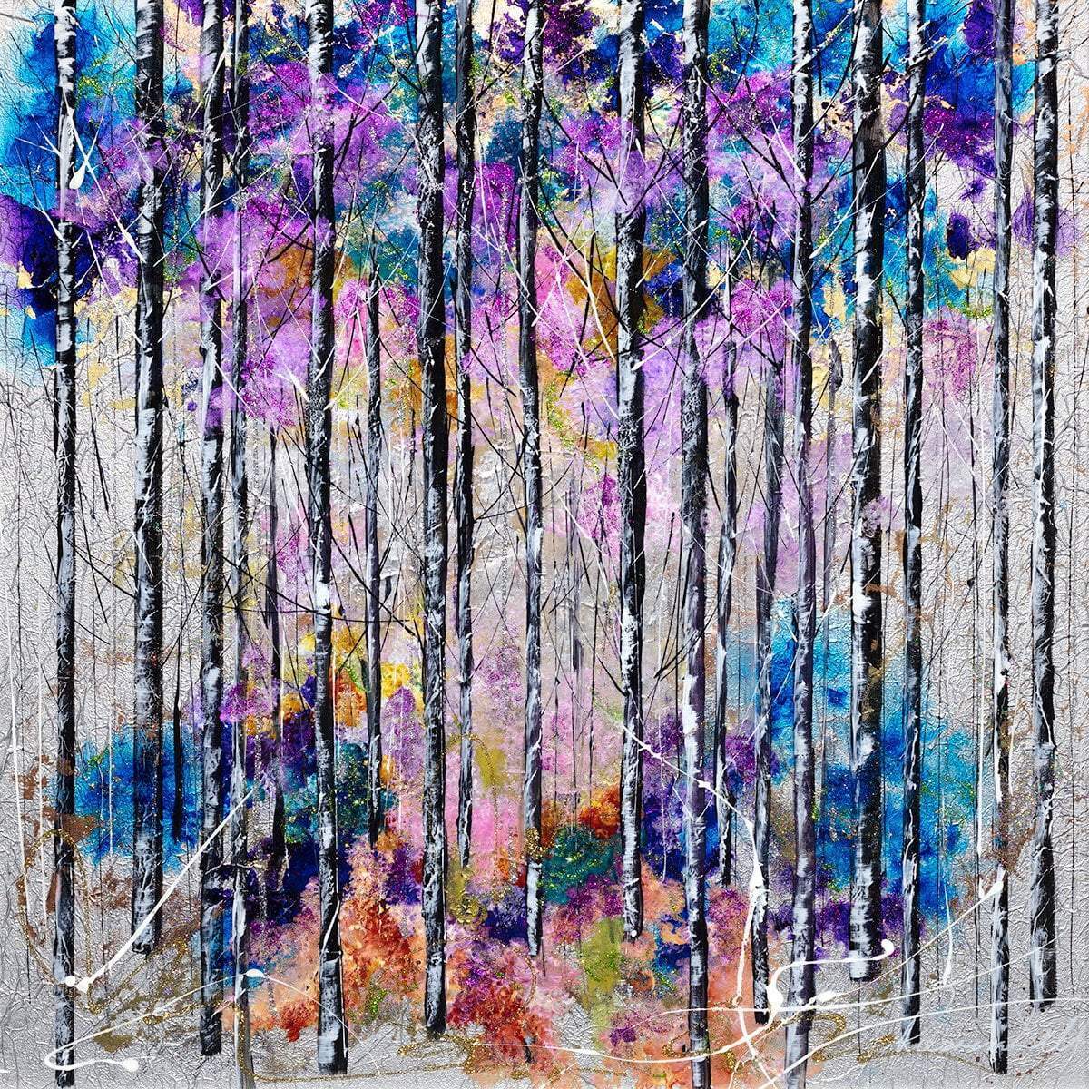 Moments of Bliss - Original - SOLD by artist Rozanne Bell - Wyecliffe Galleries