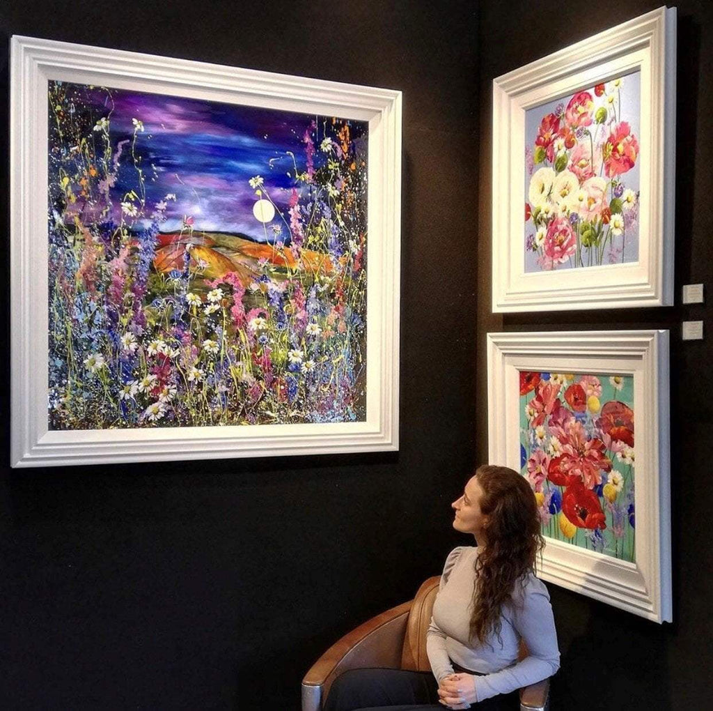 Moonlight Dune - Original - SOLD by artist Rozanne Bell - Wyecliffe Galleries