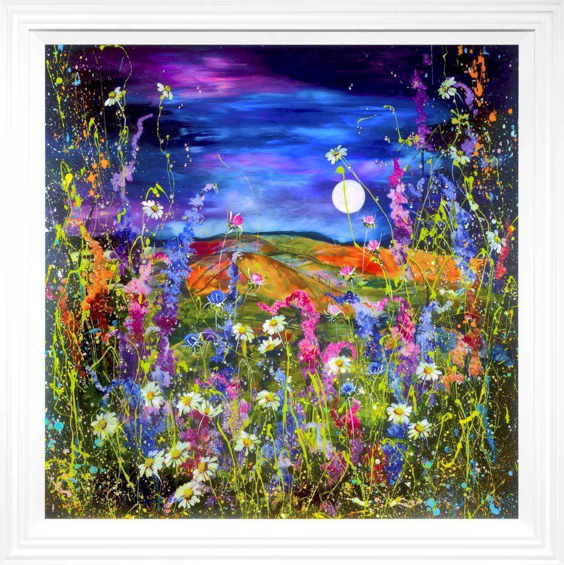 Moonlight Dune - Original - SOLD by artist Rozanne Bell - Wyecliffe Galleries