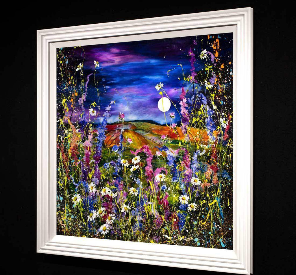 Moonlight Dune - Original - SOLD by artist Rozanne Bell - Wyecliffe Galleries