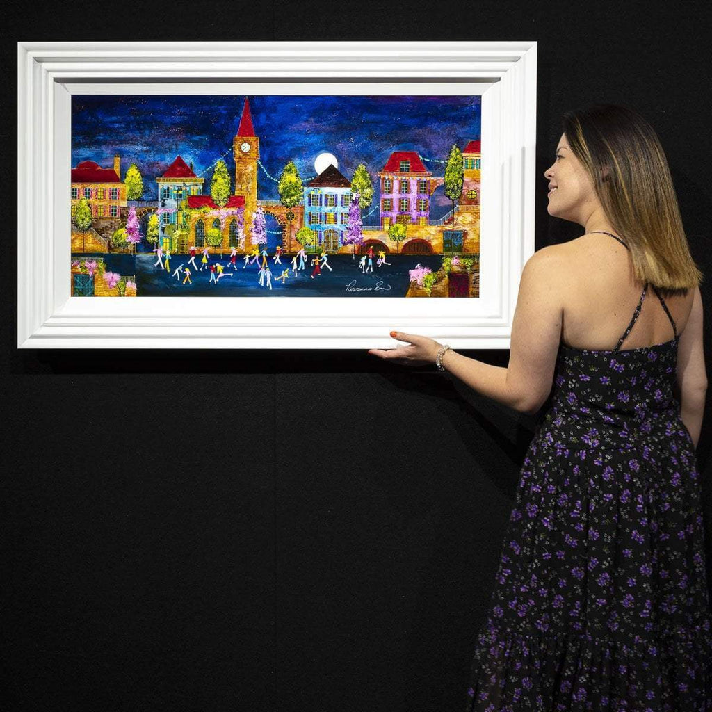 Moonlight Magic - Original - SOLD by artist Rozanne Bell - Wyecliffe Galleries