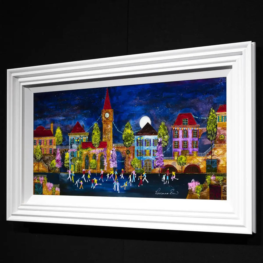 Moonlight Magic - Original - SOLD by artist Rozanne Bell - Wyecliffe Galleries