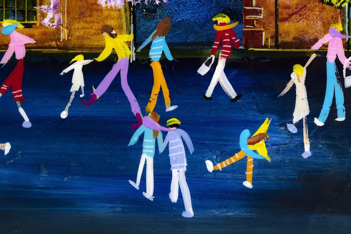 Moonlight Magic - Original - SOLD by artist Rozanne Bell - Wyecliffe Galleries