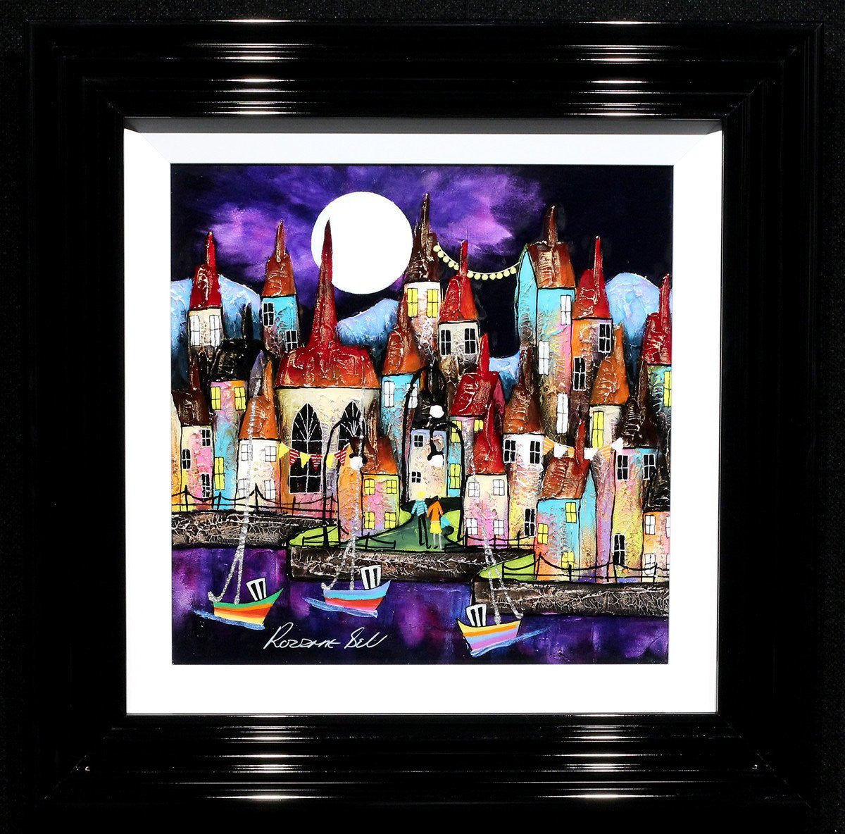 Moonlight Sailing - SOLD Rozanne Bell