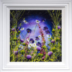Moonlit Meadow - Original - SOLD by artist Rozanne Bell - Wyecliffe Galleries