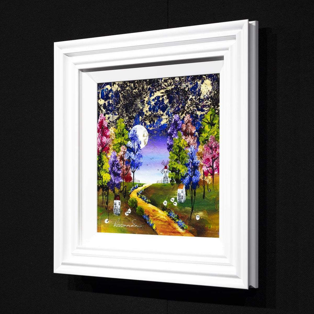 Moonlit Nights - Original - SOLD by artist Rozanne Bell - Wyecliffe Galleries