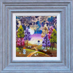 Moonlit Paths - Original SOLD by artist Rozanne Bell - Wyecliffe Galleries