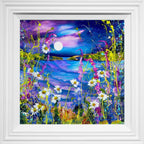 Moonscape - SOLD by artist Rozanne Bell - Wyecliffe Galleries