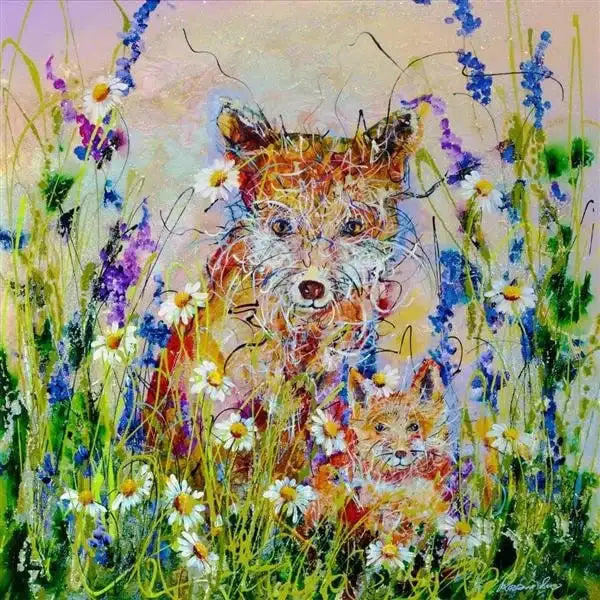 Mumma and Bubba - SOLD by artist Rozanne Bell - Wyecliffe Galleries
