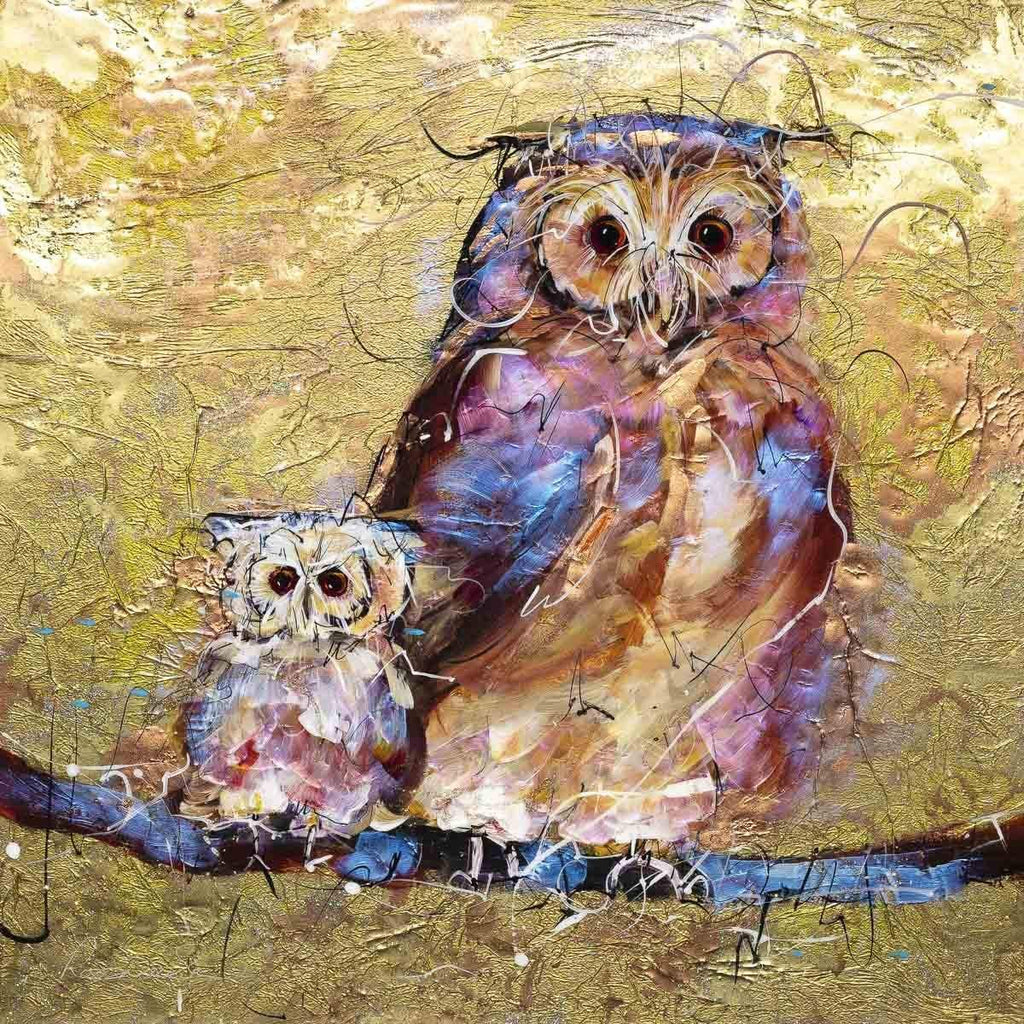 My Little Love - Original - SOLD by artist Rozanne Bell - Wyecliffe Galleries