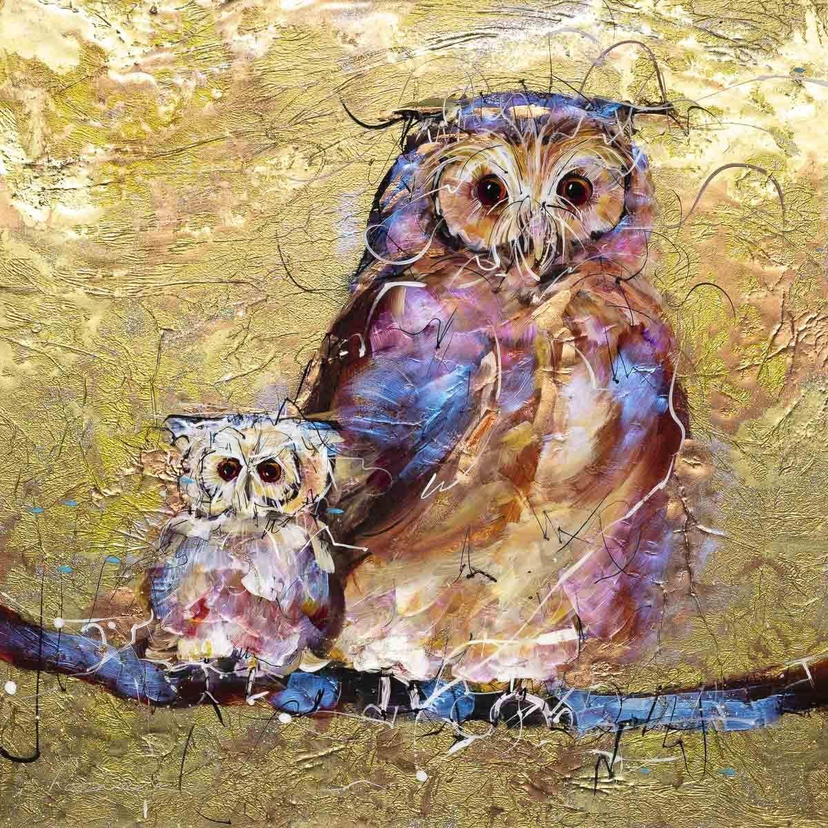 My Little Love - Original - SOLD by artist Rozanne Bell - Wyecliffe Galleries