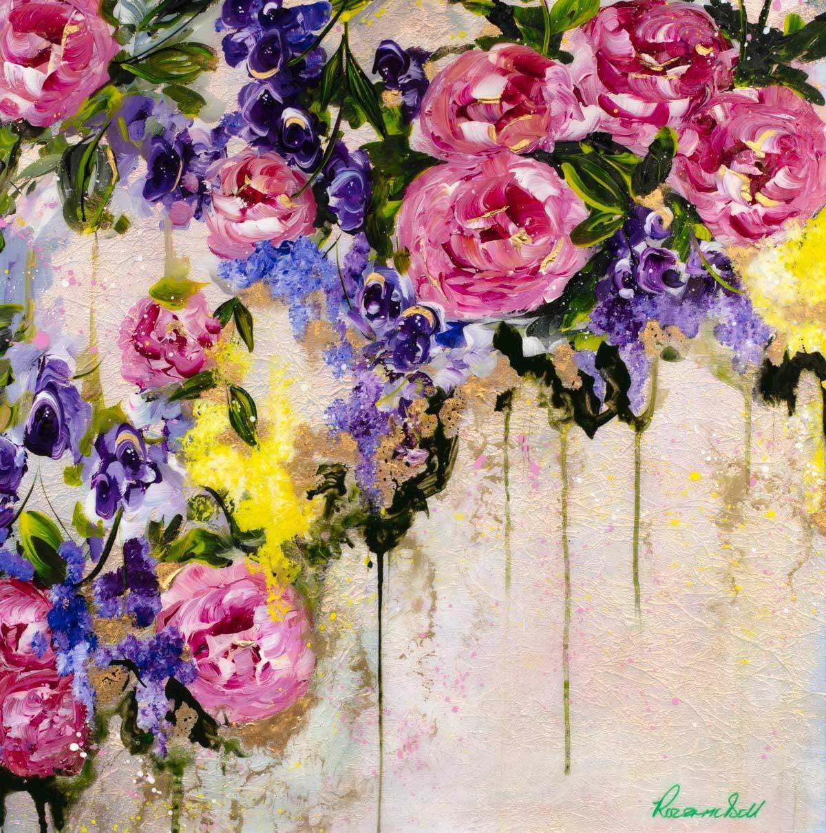 My Time of Year - Original - SOLD by artist Rozanne Bell - Wyecliffe Galleries