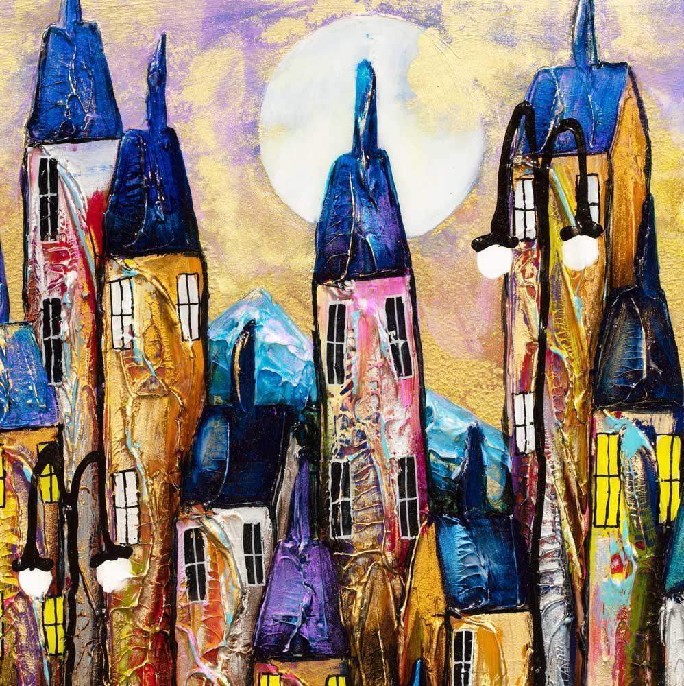 Mystic Bay - Original - SOLD by artist Rozanne Bell - Wyecliffe Galleries