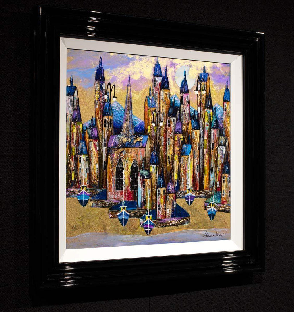 Mystic Bay - Original - SOLD by artist Rozanne Bell - Wyecliffe Galleries