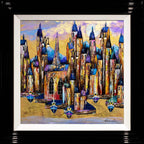 Mystic Bay - Original - SOLD by artist Rozanne Bell - Wyecliffe Galleries