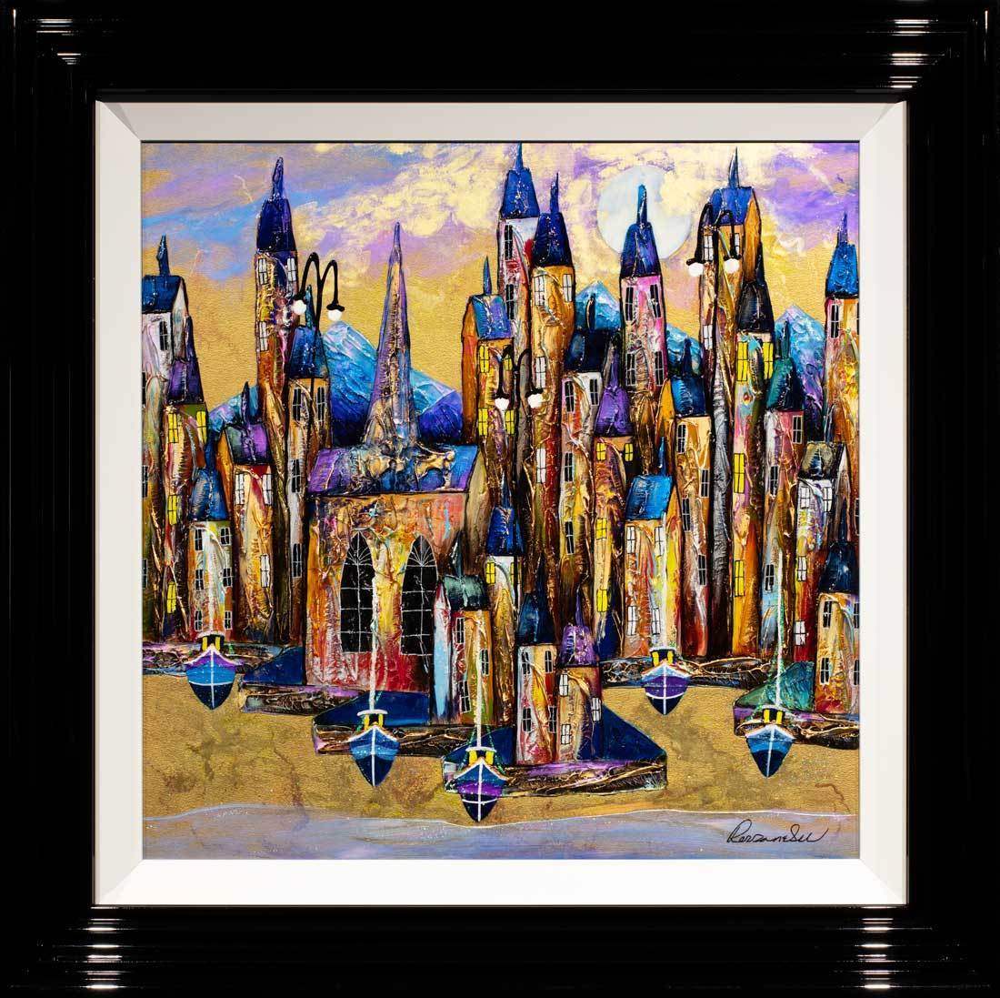 Mystic Bay - Original - SOLD by artist Rozanne Bell - Wyecliffe Galleries