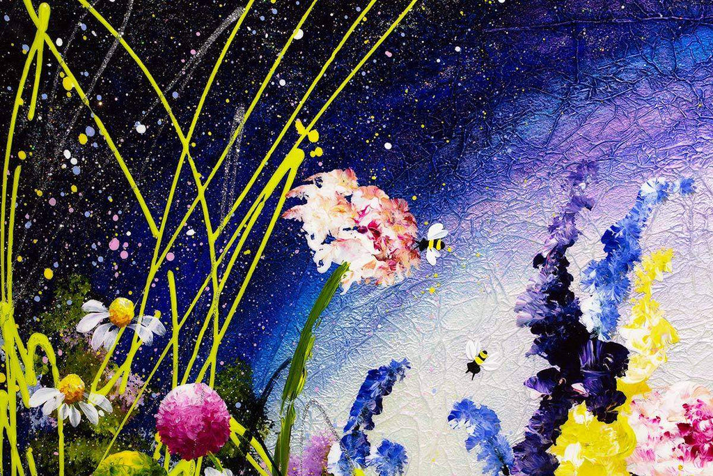 Mystic Meadow - Original - SOLD by artist Rozanne Bell - Wyecliffe Galleries