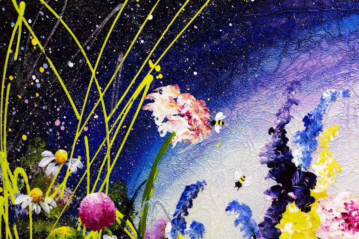 Mystic Meadow - Original - SOLD by artist Rozanne Bell - Wyecliffe Galleries