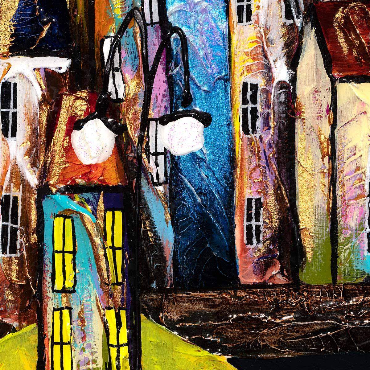 Mystic Moonlight - Original - SOLD by artist Rozanne Bell - Wyecliffe Galleries