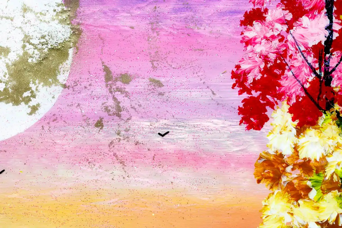 Mystical Views - Original - SOLD by artist Rozanne Bell - Wyecliffe Galleries