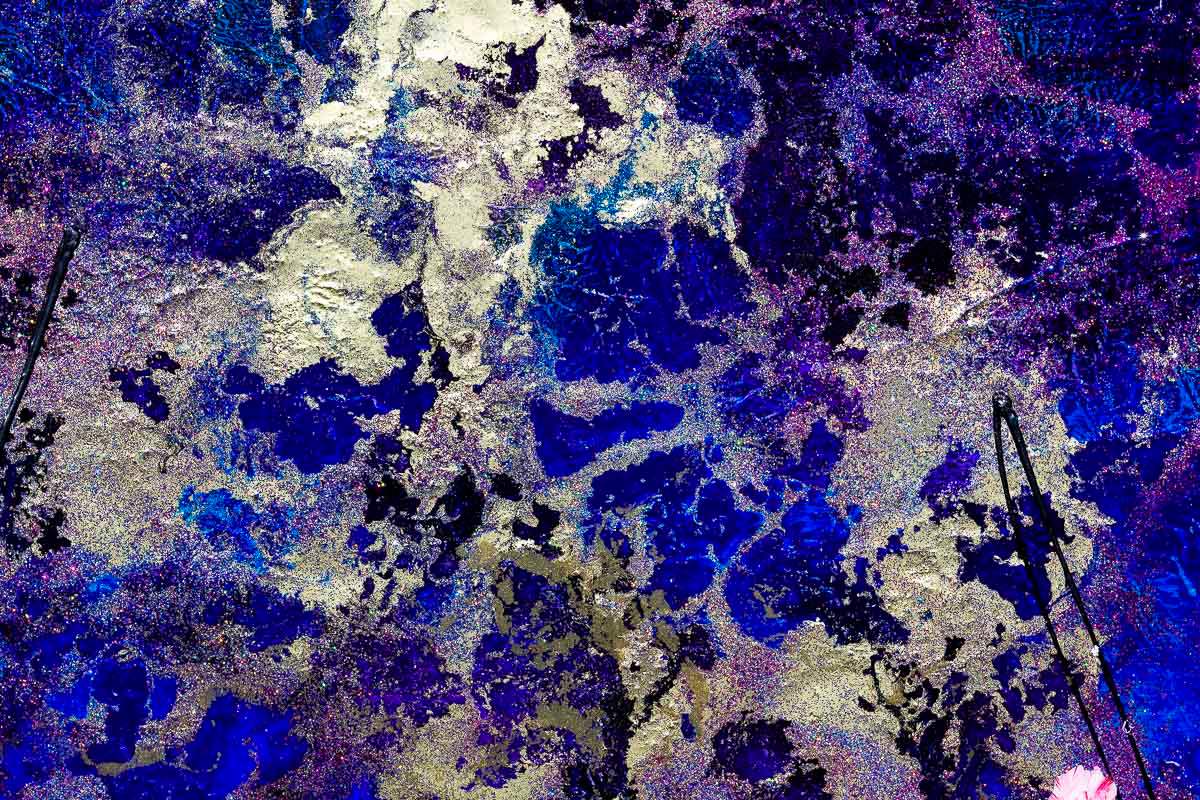 Mystical Views - Original - SOLD by artist Rozanne Bell - Wyecliffe Galleries