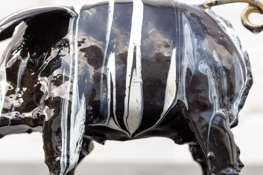 Napoleon - Original Sculpture - SOLD by artist Rozanne Bell - Wyecliffe Galleries