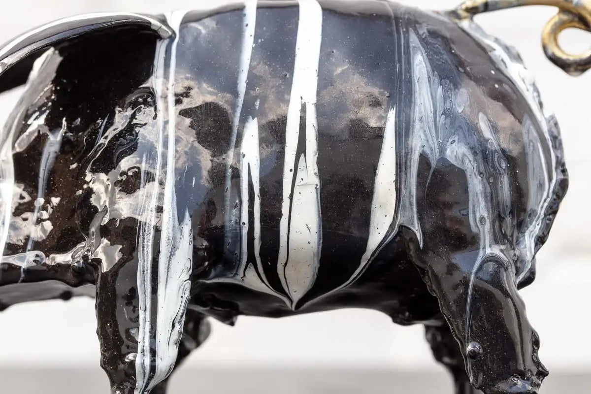 Napoleon - Original Sculpture - SOLD by artist Rozanne Bell - Wyecliffe Galleries