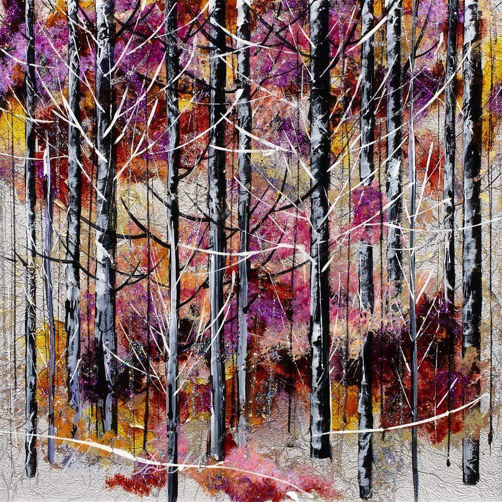 Natural Treasures - Original - SOLD by artist Rozanne Bell - Wyecliffe Galleries