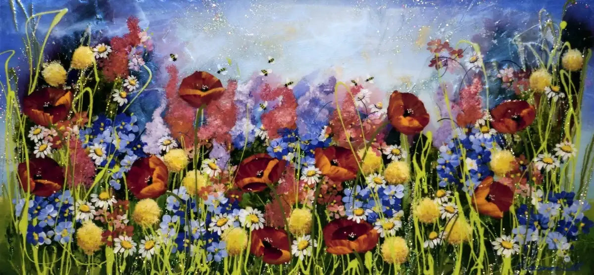 Natures Delight - SOLD by artist Rozanne Bell - Wyecliffe Galleries