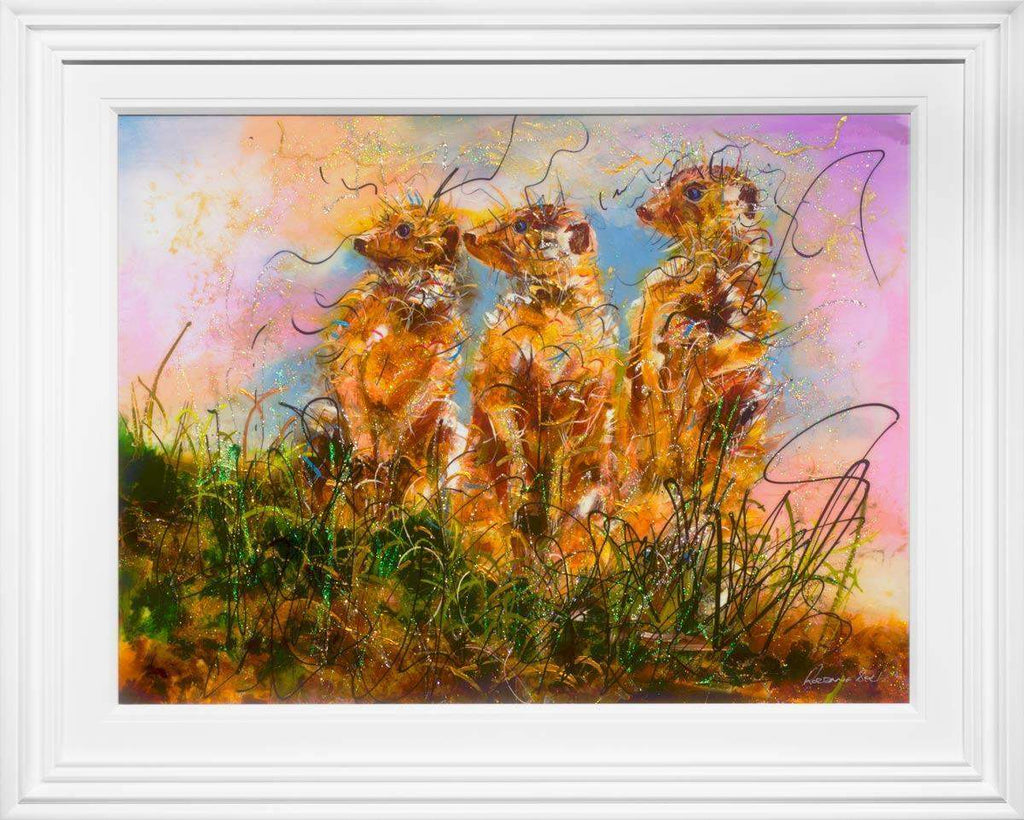 Neighbourhood Watch - Original - SOLD by artist Rozanne Bell - Wyecliffe Galleries