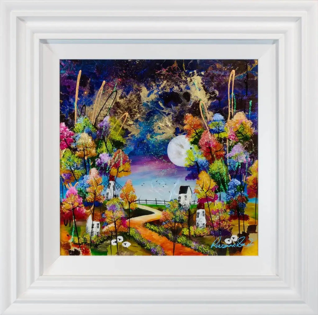 Nights of Wonder - Original - SOLD by artist Rozanne Bell - Wyecliffe Galleries