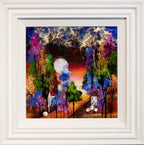 Nighttime Blossom - Original - SOLD by artist Rozanne Bell - Wyecliffe Galleries