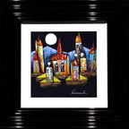 Nighttime Glow - Original - SOLD by artist Rozanne Bell - Wyecliffe Galleries