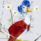 Now Run Along and Don't Get Into Any Mischief - SOLD by artist Rozanne Bell - Wyecliffe Galleries