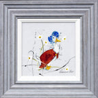 Now Run Along and Don't Get Into Any Mischief - SOLD by artist Rozanne Bell - Wyecliffe Galleries