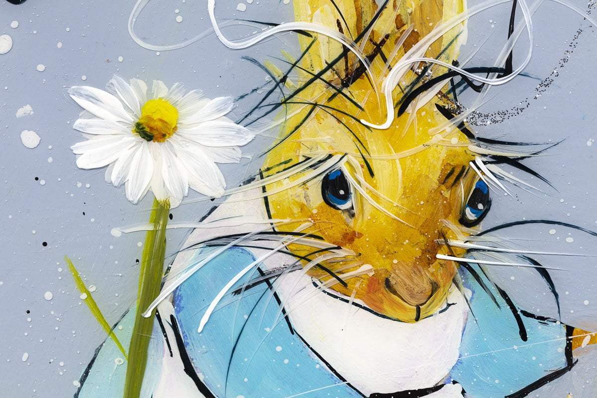 Now Run Along and Don't Get Into Any Mischief - SOLD by artist Rozanne Bell - Wyecliffe Galleries