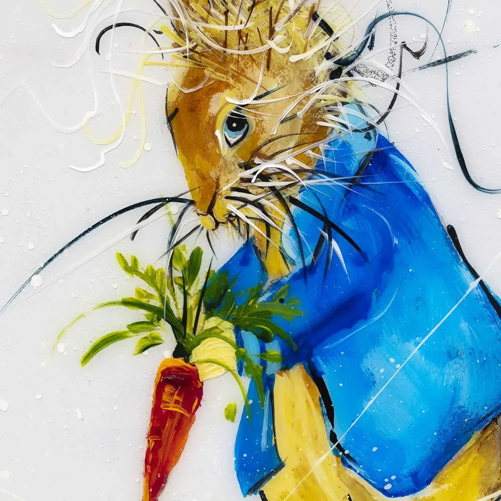 Now Run Along and Don't Get Into Any Mischief - SOLD by artist Rozanne Bell - Wyecliffe Galleries