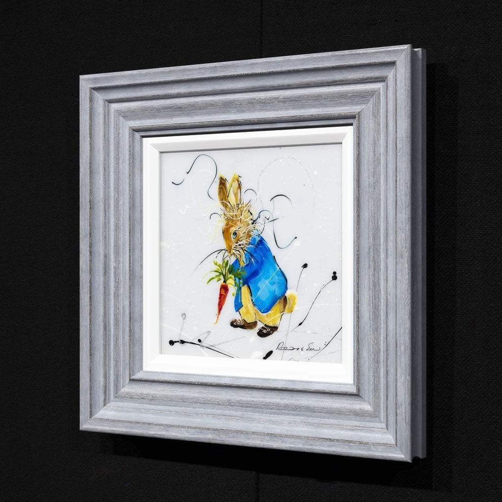 Now Run Along and Don't Get Into Any Mischief - SOLD by artist Rozanne Bell - Wyecliffe Galleries