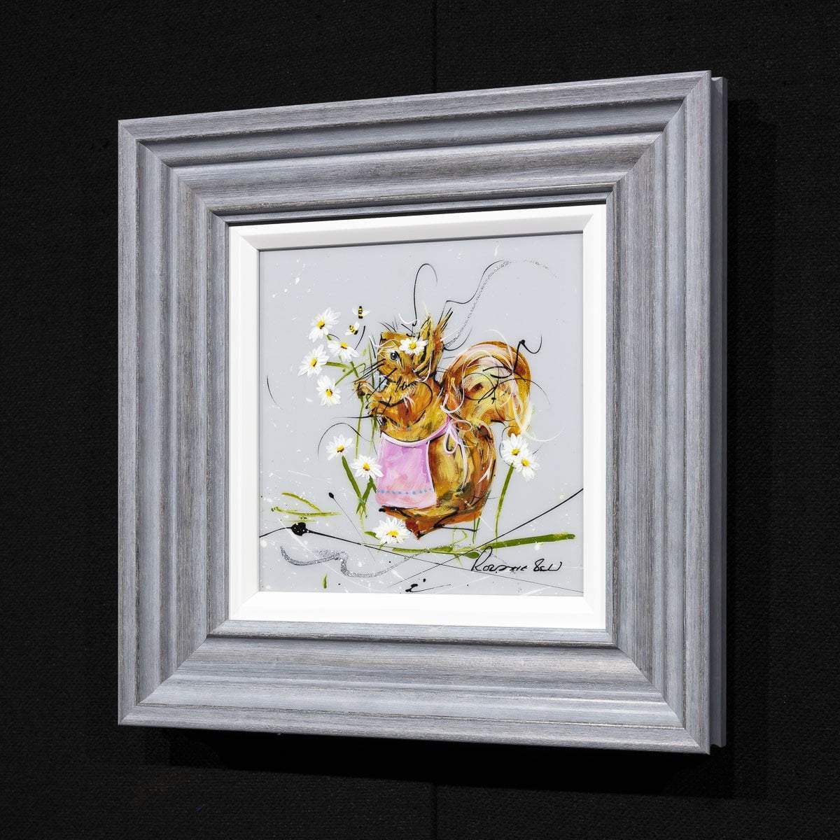 Now Run Along and Don't Get Into Any Mischief - SOLD by artist Rozanne Bell - Wyecliffe Galleries