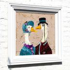 Off to Ascot - Original - SOLD by artist Rozanne Bell - Wyecliffe Galleries